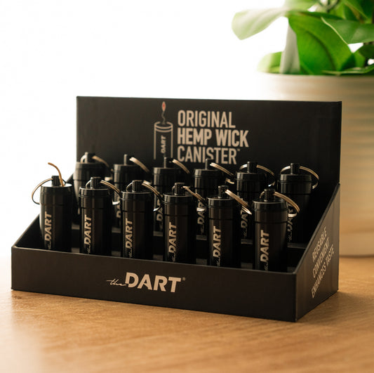 Hemp Wick Canister